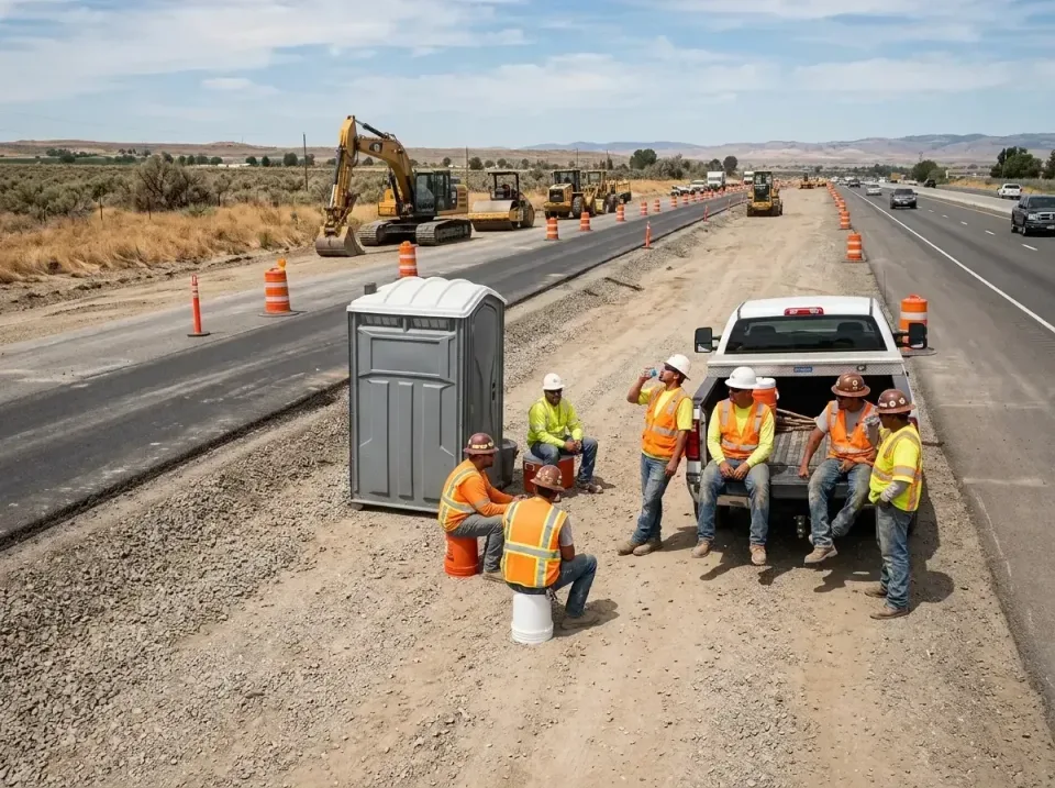 highway-road-construction-crew-007 — frequently asked questions, Porta Potty and Restroom Rentals in Eudora, AR
